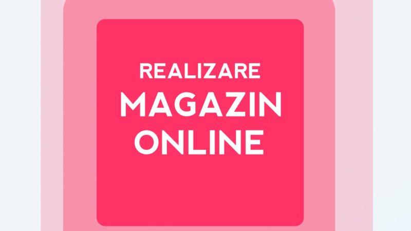 Realizare magazin online Brasov